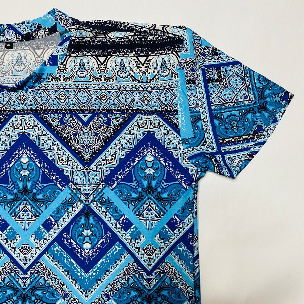 Blue Diamonds premium tee - Picture 3 of 5